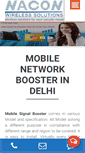 Mobile Screenshot of naconwireless.com